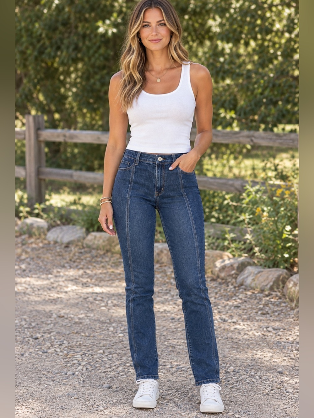 Umgee High Rise Skinny Jeans